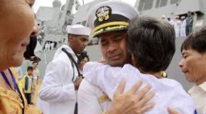 Third Navy official arrested in bribery probe