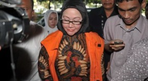 Indonesian governor on trial in bribery case