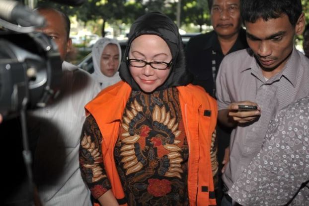 Indonesian governor on trial in bribery case